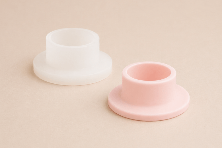 Moule silicone bougeoir pour Jesmonite