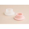Moule silicone bougeoir pour Jesmonite