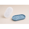 Moule en silicone Coupelle ovale