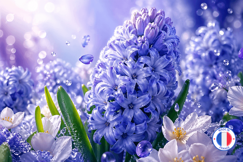 Fragrance Éclat de Jacinthe – Parfum floral pour bougies raffinées