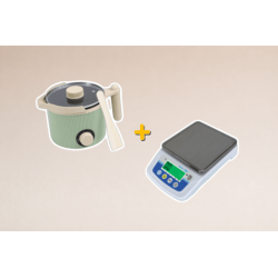 Pack Duo Balance de précision + Fondoir à cire vert 1.5L