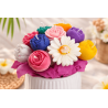 Moule bougie pivoine en silicone – Idéal cire végétale & parfumée