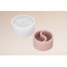 Moule Silicone Ying Yang pour Pot à bougie déco en Jesmonite
