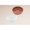 Moule Silicone Grand Bol Rond Jesmonite 20,9 cm