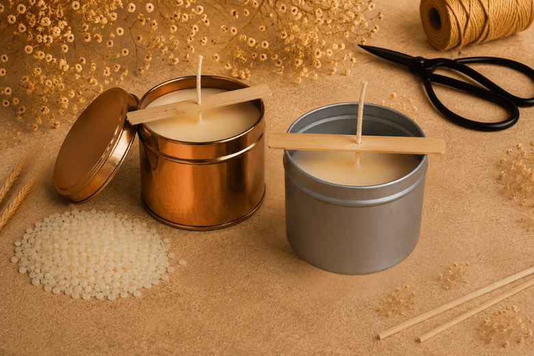 Kit pour fabriquer mes bougies parfumées moi-même