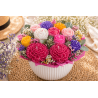 Moule silicone pétales de pivoine pour bougies artisanales