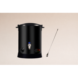 Fondoir à cire électrique noir 8L pour Bougies et fondants parfumés