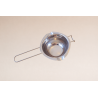 Récipient bain-marie en acier inoxydable pour fondre la cire à bougies