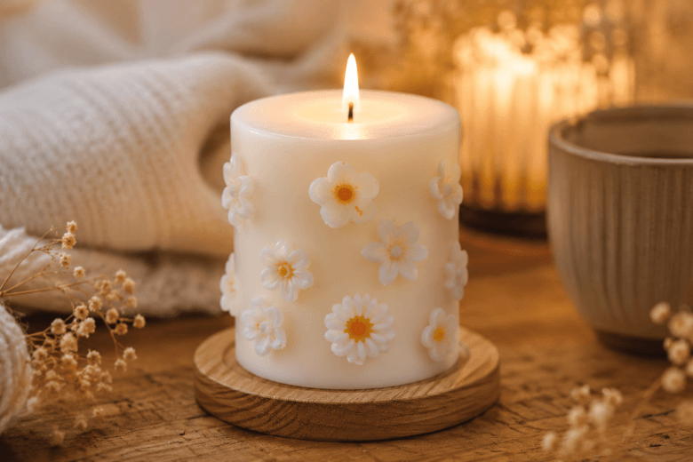 Moule petites fleurs pour des décorations parfumées élégantes