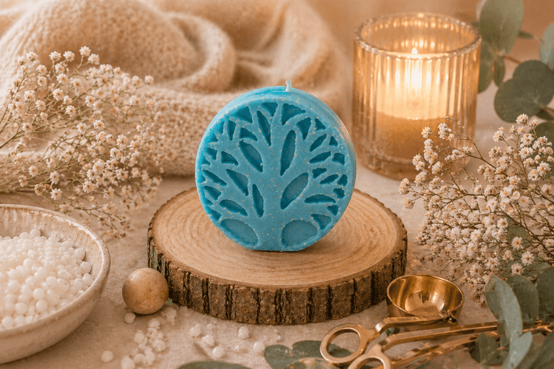 Moule en silicone pour bougies "arbre de vie"
