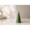 Moule Bougie Conique 6,5 x 14 cm - Créez, Inspirez, Illuminez