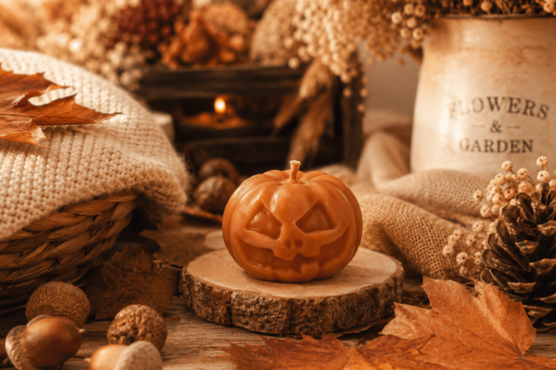 Moule bougie citrouille parfaite pour Halloween