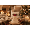 Moule silicone bougie cloche de Noel