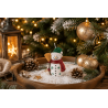 Moule silicone pour bougies bonhomme de neige