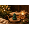 Moule silicone pour bougies en forme d'arbre de Noel élégant.