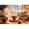 Moule bougie ma petite maison de Noël pour des bougies uniques