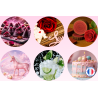 Pack de 6 parfums Girly pour la fabrication de bougies et de fondants parfumés