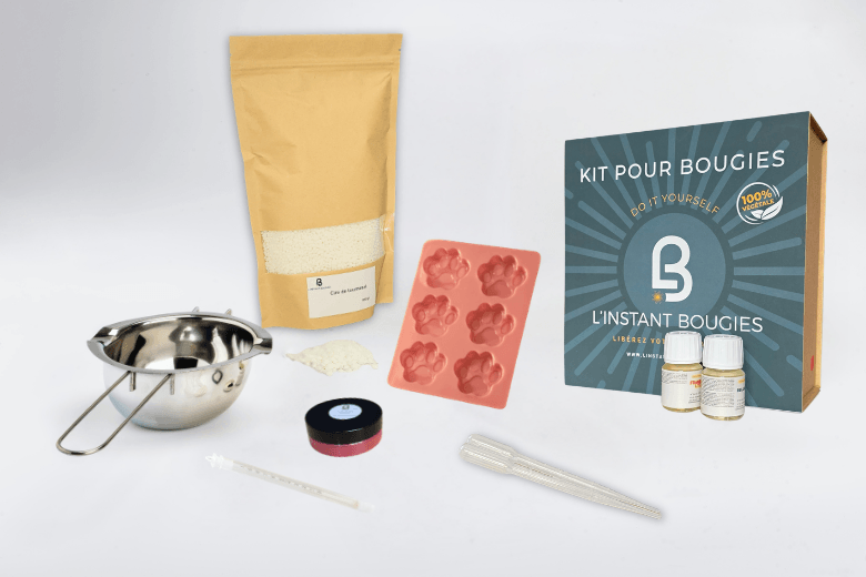 Kit "Fondants parfumés" pour la création de fondants en forme de patte de chat