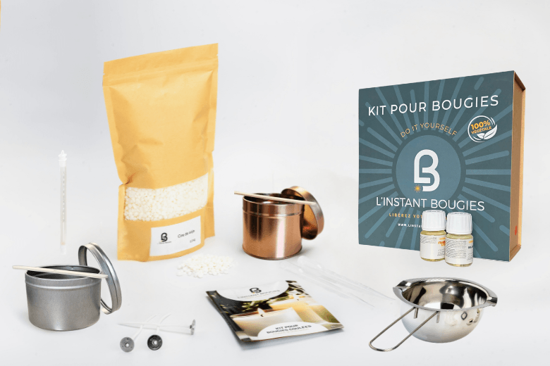 Kit pour fabriquer mes bougies parfumées moi-même