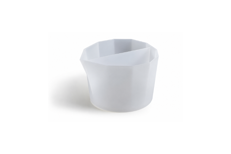 Verre doseur 2 compartiments silicone 200ml pour Jesmonite