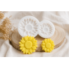 Moule 2 Tournesols en Silicone pour des créations harmonieuses