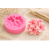 Moule Fleurs frangipanier en silicone