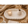 Moule silicone Plateau ovale pour créations en Jesmonite