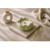 Moule Silicone Pot à Bougie Lotus pour des créations en Jesmonite