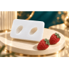 Moule en silicone 2 petites fraises pour bougies