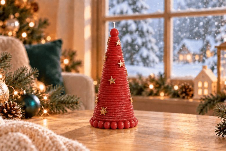 Moule sapin de Noël étoile en silicone