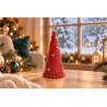 Moule Bougie Sapin de Noël Étoiles - Silicone