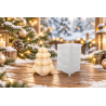 Moule silicone pour bougies en forme d'arbre de Noel élégant.