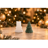 Moule en silicone en forme de sapin de Noel pour la fabrication de bougies moulées