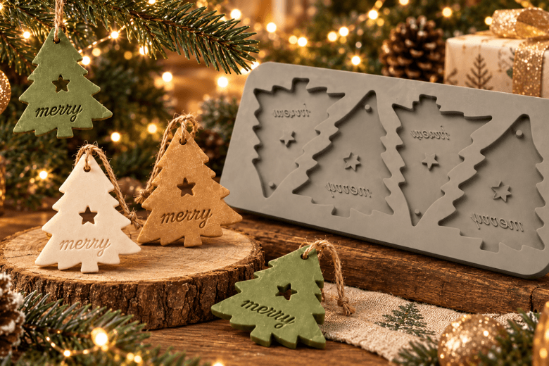 Moule suspension d'armoire sapin de Noël idéal pour les fêtes