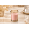 Contenant pour bougies aux reflets doré et une contenance de 200ml