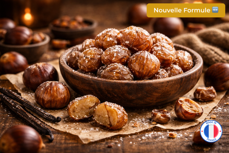 Parfum Marron Glacé gourmand pour Bougies | L'Instant Bougies