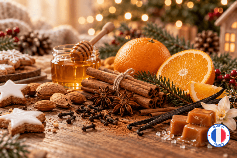 Fragrance de Grasse Épices de Noël pour bougies et fondants