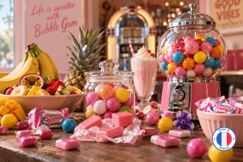 Fragrance de Grasse Bubble Gum pour bougies et fondants parfumés