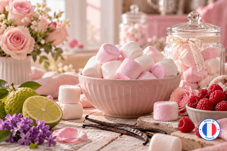 Fragrance de Grasse Guimauve pour bougies et fondants parfumés