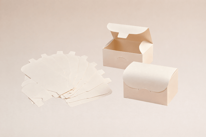 Boîte écrue 10cmx7cmx7.5cm pour sublimer vos créations