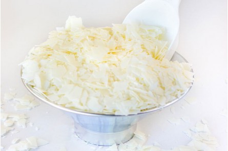 Blanc 1 kg Chevering Cire de soja 100 % naturelle Escamas 