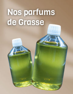 Nos parfums pour bougies