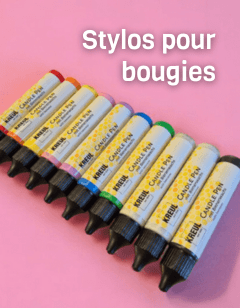 Nos paillettes pour bougies