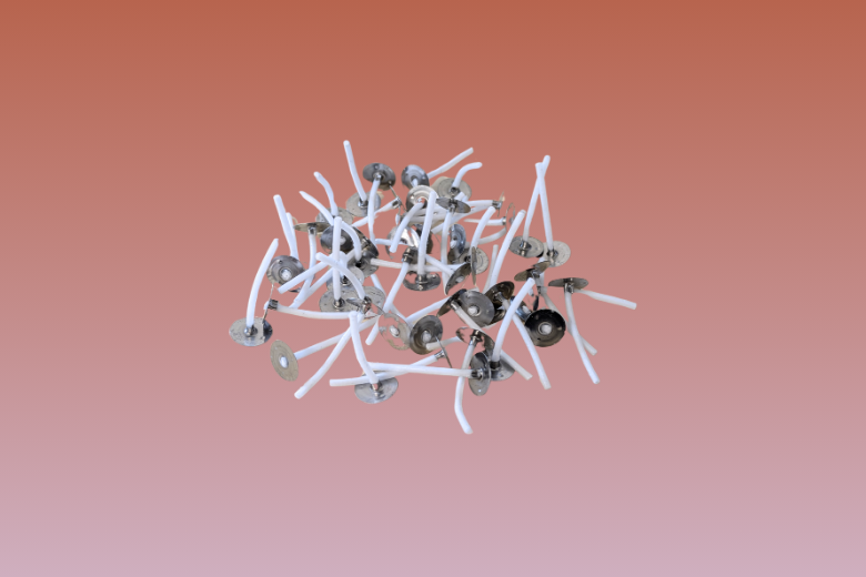 Lot De 200 Mèches De Bougie Pré-cirées - Coton Naturel, Longueur 4 Cm, Fabrication Bougies DIY