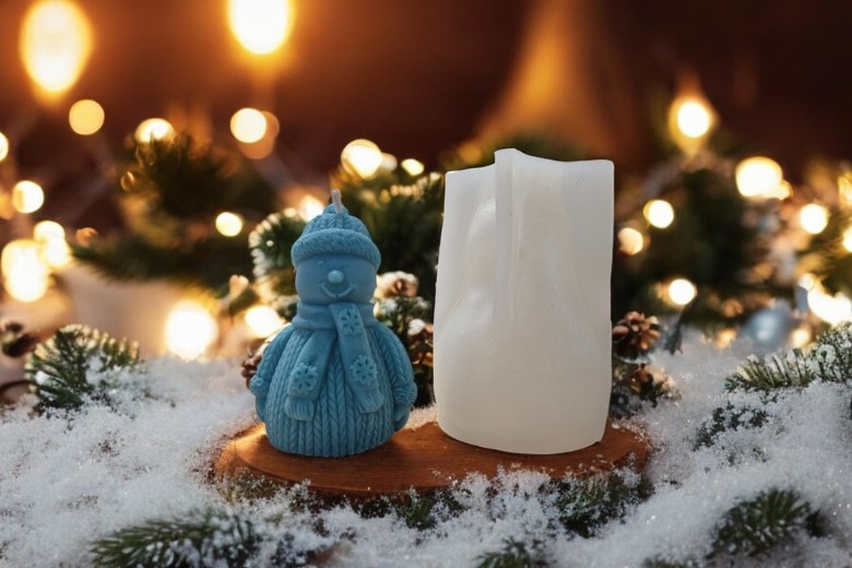 Lot De 5 Moules En Silicone Pour Lanternes De Noël, Moules à